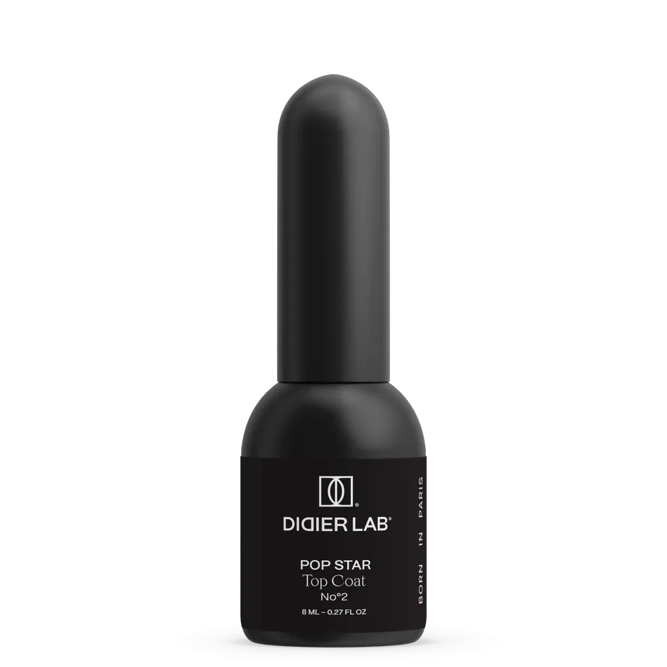 Didier Lab Pop Star No2 top coat glitter no wipe