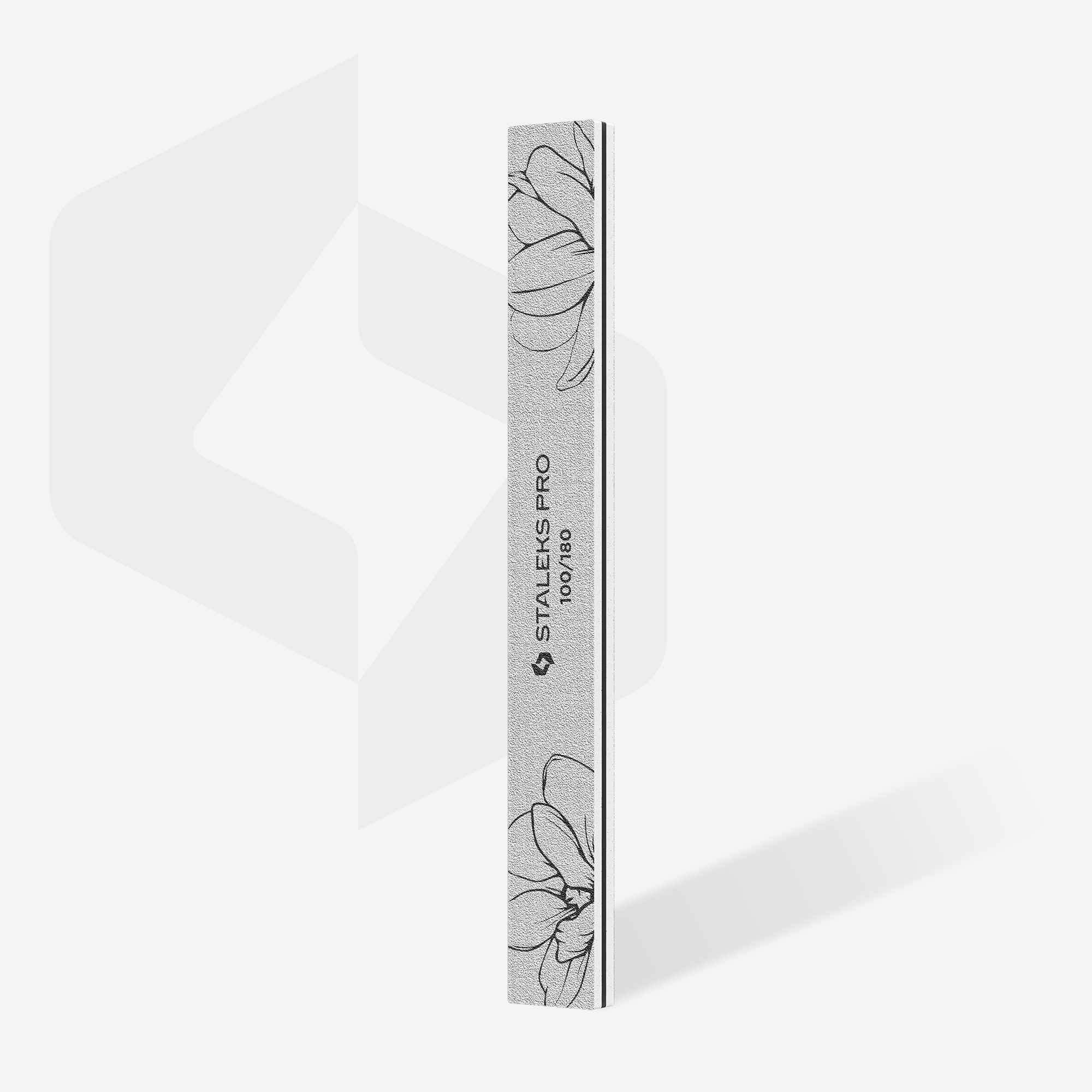 Staleks Expert 20 neglefil mineral rett 100/180 grit tosidig