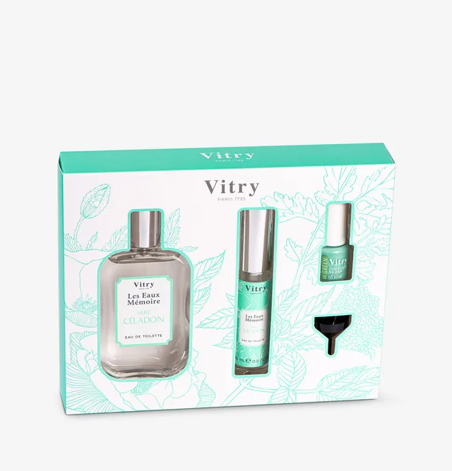 Vitry Vert Céladon gavesett parfyme og lakk