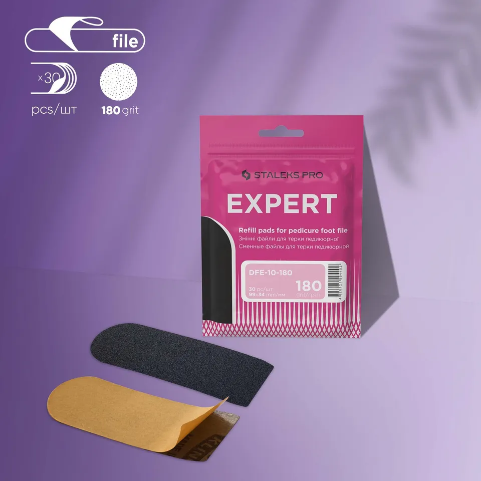 Staleks Pro Expert 10 fotfil refill 180 grit