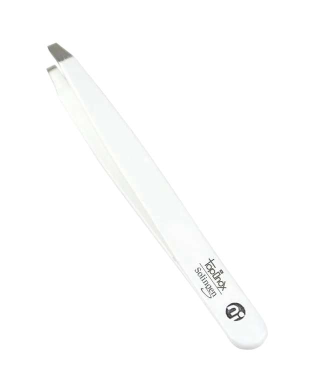 Niegeloh Solingen TopInox pinsett buet hvit 9 cm