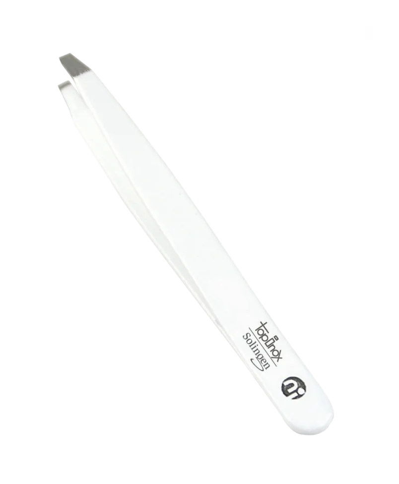 Niegeloh Solingen TopInox pinsett buet hvit 9 cm
