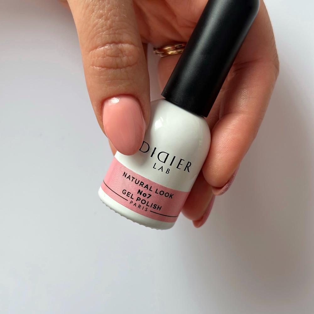 Didier Lab Natural Look No7 gellakk nude brun HEMA-fri
