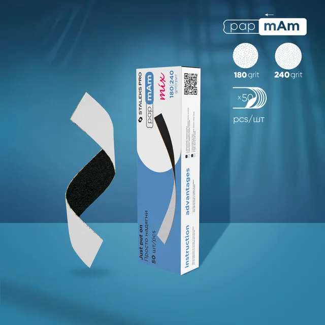 Staleks Expert 22 papmAm filer 180/240 50 stk