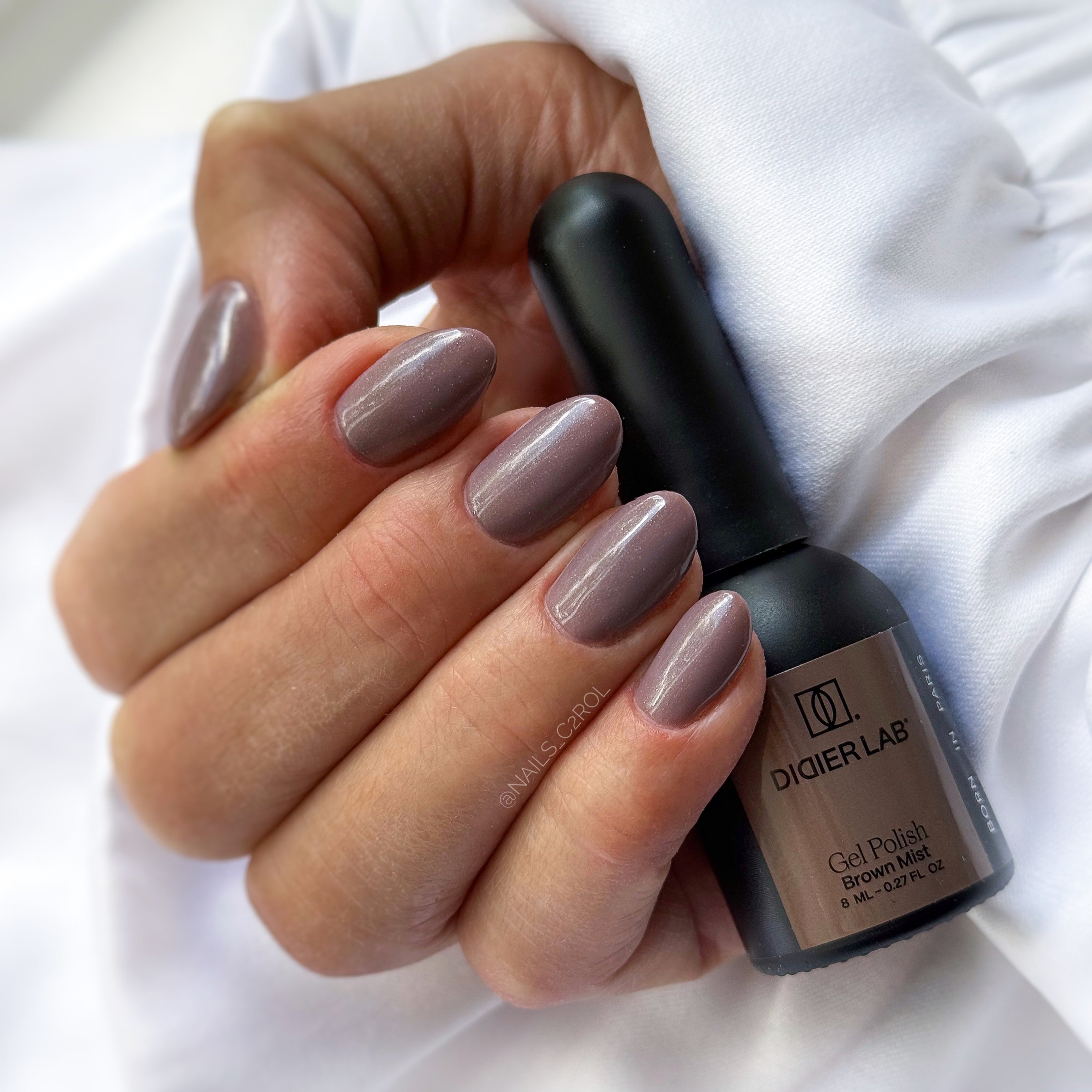 Didier Lab Studios Didier Brown Mist gellakk brun glimmer
