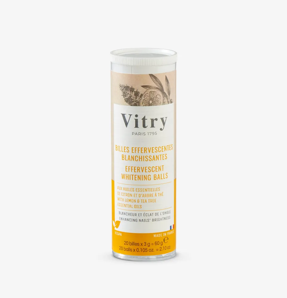Vitry Whitening brusperler neglebad gule negler