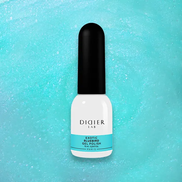 Didier Lab Exotic Bluebird gellakk blå shimmer