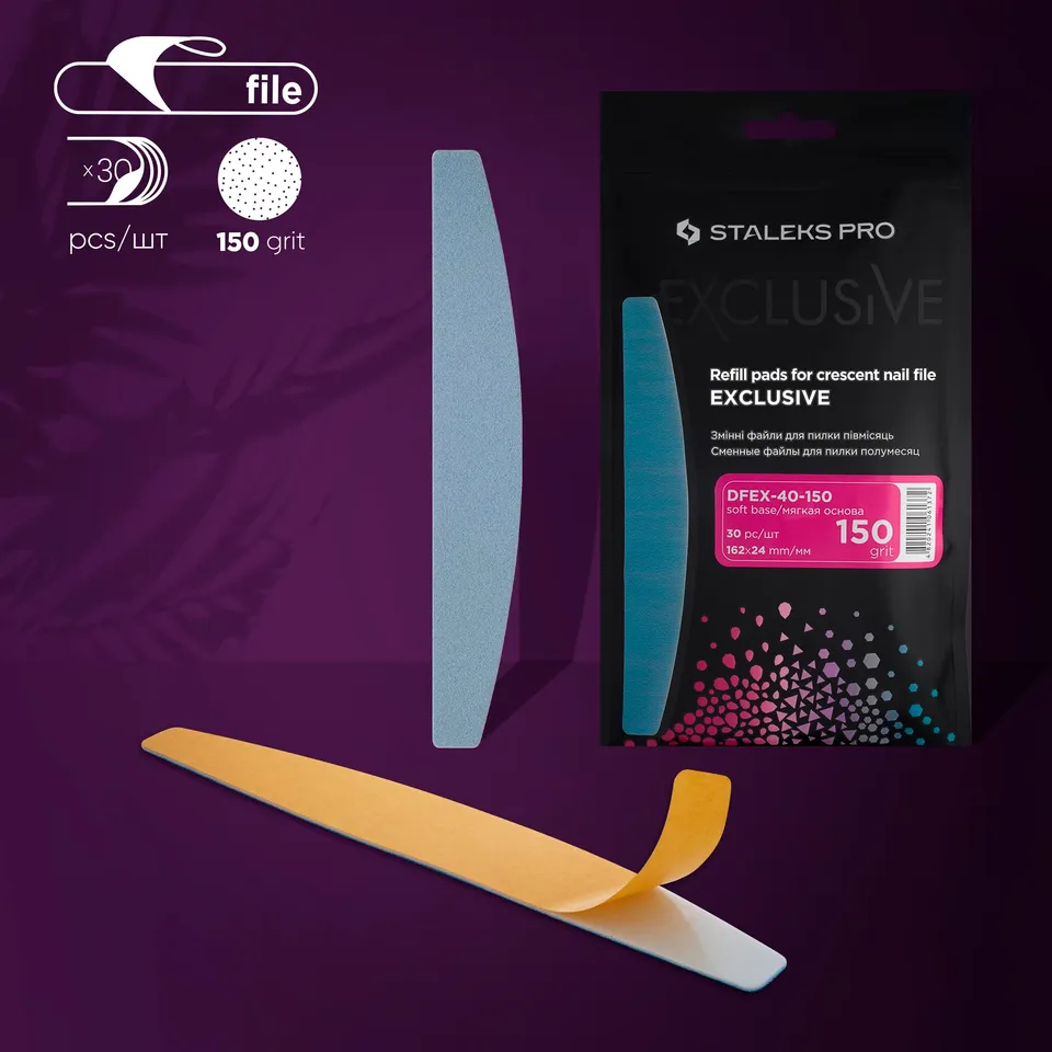 Staleks Pro Exclusive 40 engangsfil 150 30 stk