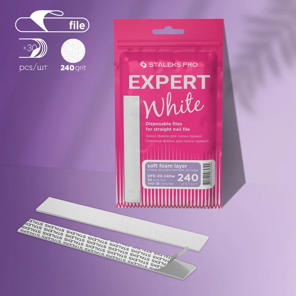 Staleks Expert 20 neglefil refiller 240 grit 30 stk