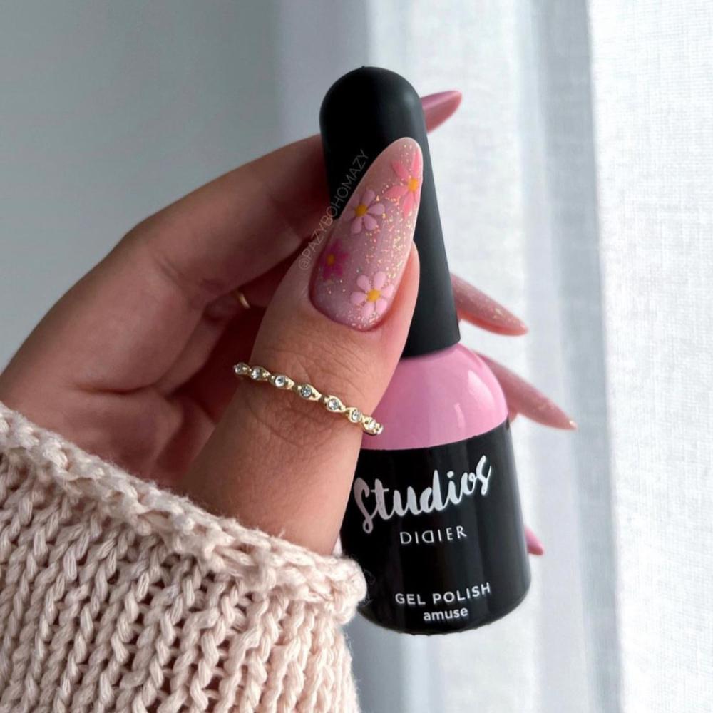 Didier Lab Studios Didier Amuse gellakk nude glitter