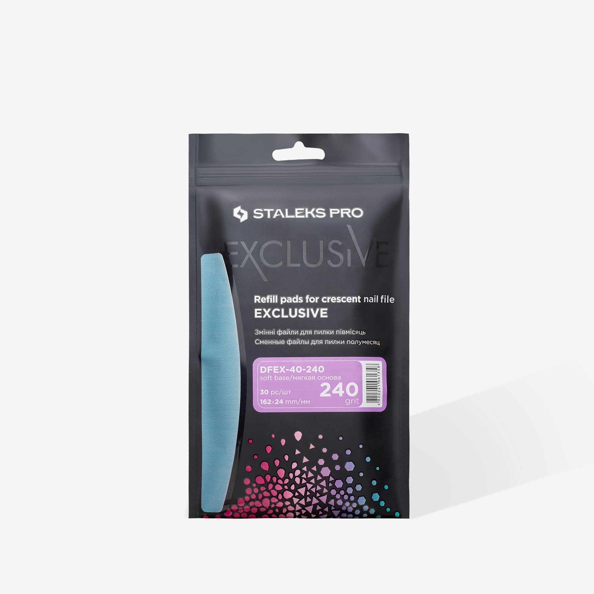 Staleks Exclusive 40 neglefiler myk 240 grit 30 stk