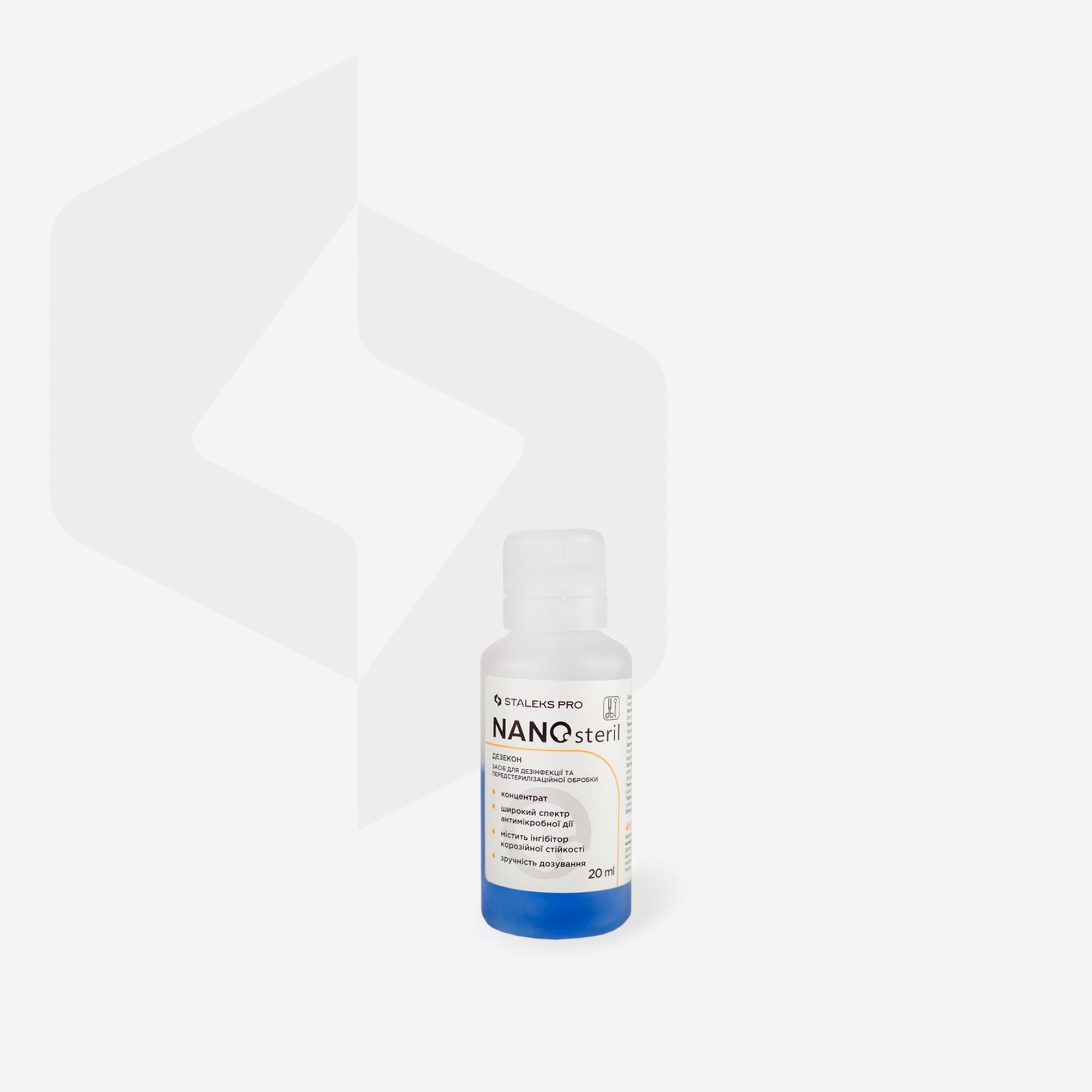 Staleks NANOsteril desinfeksjonsmiddel 20 ml konsentrat