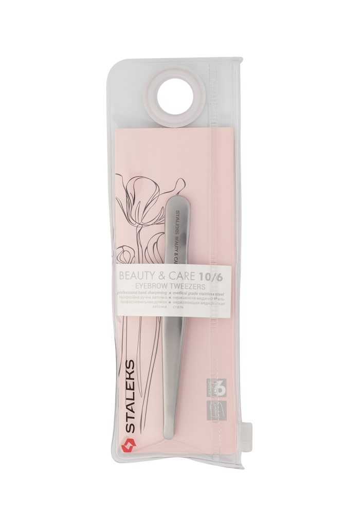 Staleks Beauty Care 10 Type 6 øyenbrynspinsett skrå