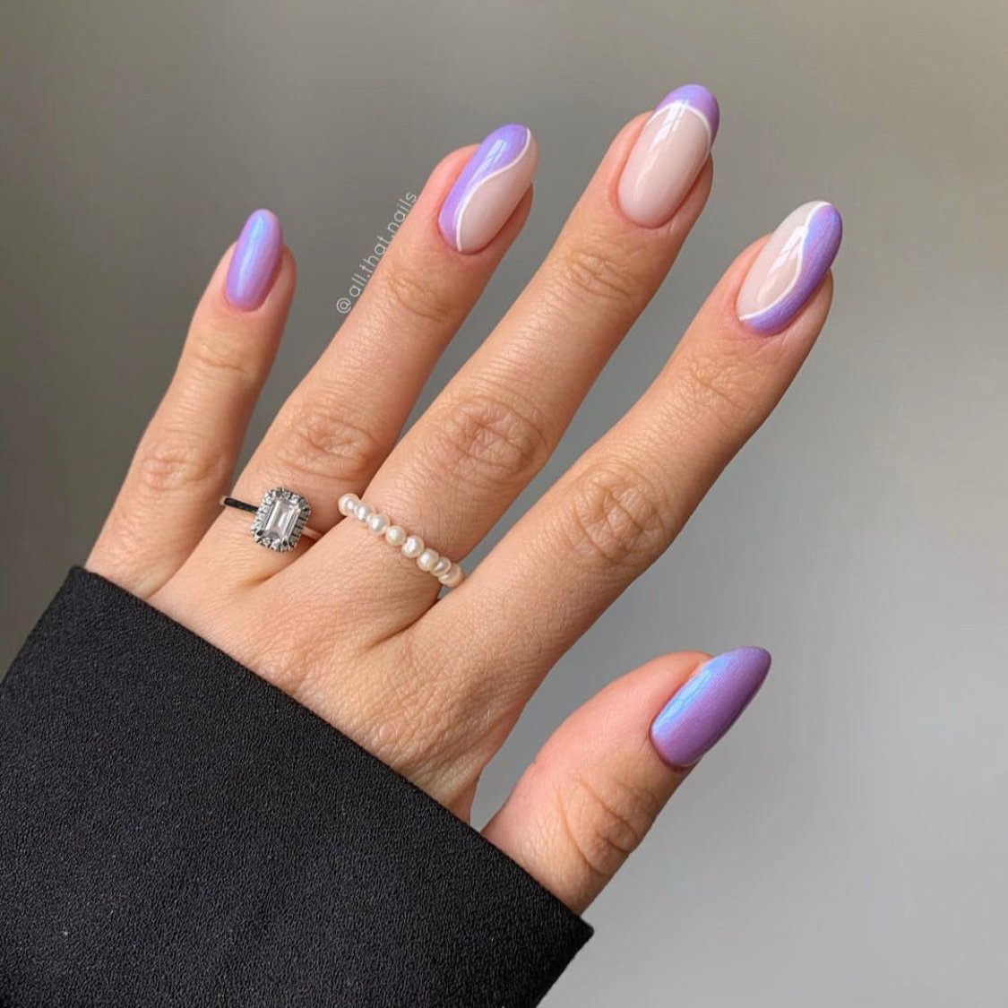 Didier Lab Exotic Peacock gellakk lilla shimmer