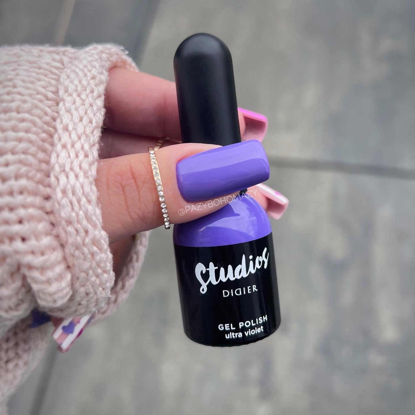 Didier Lab Studios Didier Ultra Violet gellakk glitter