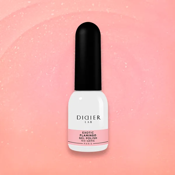 Didier Lab Exotic Flamingo gellakk rosa shimmer