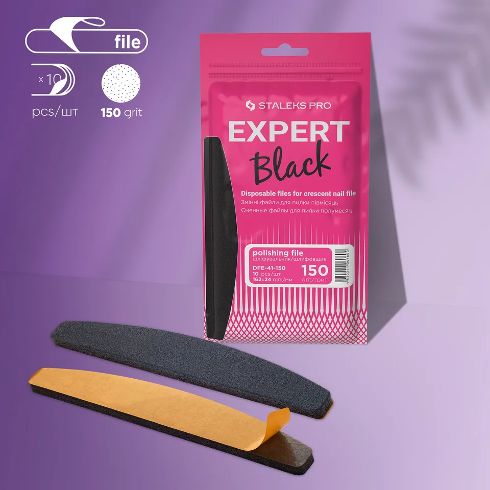 Staleks Pro Expert 41 refill halvmånefil 150 grit myk