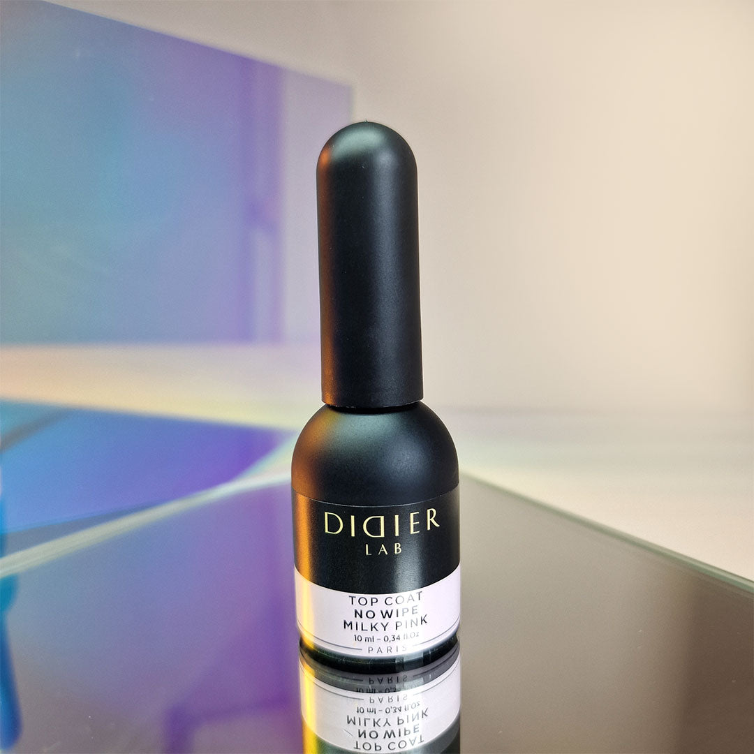 Didier Lab No Wipe Milky Pink top coat rosa