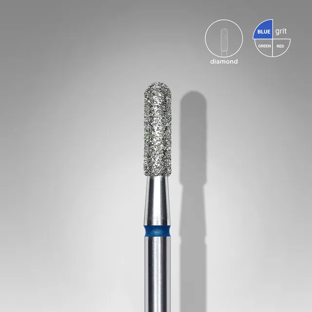 Staleks Expert diamant fresbits sylinder blå 2,3 mm 8 mm