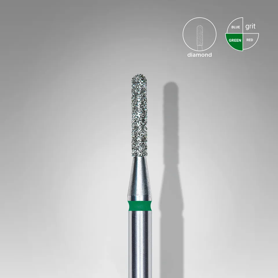 Staleks Expert fresebor diamant 1,4 mm grønn sylinder