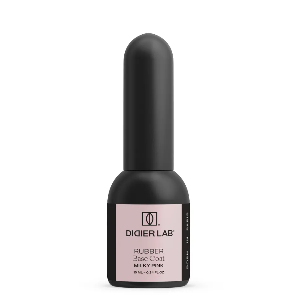 Didier Lab Rubber Base Milky Pink base coat rosa