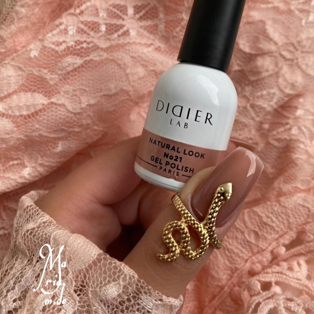 Didier Lab Natural Look No21 gellakk brun nude jelly