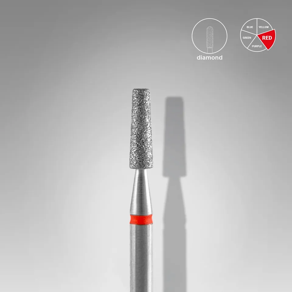 Staleks Expert fresebit diamant frustum rød 2,5 mm