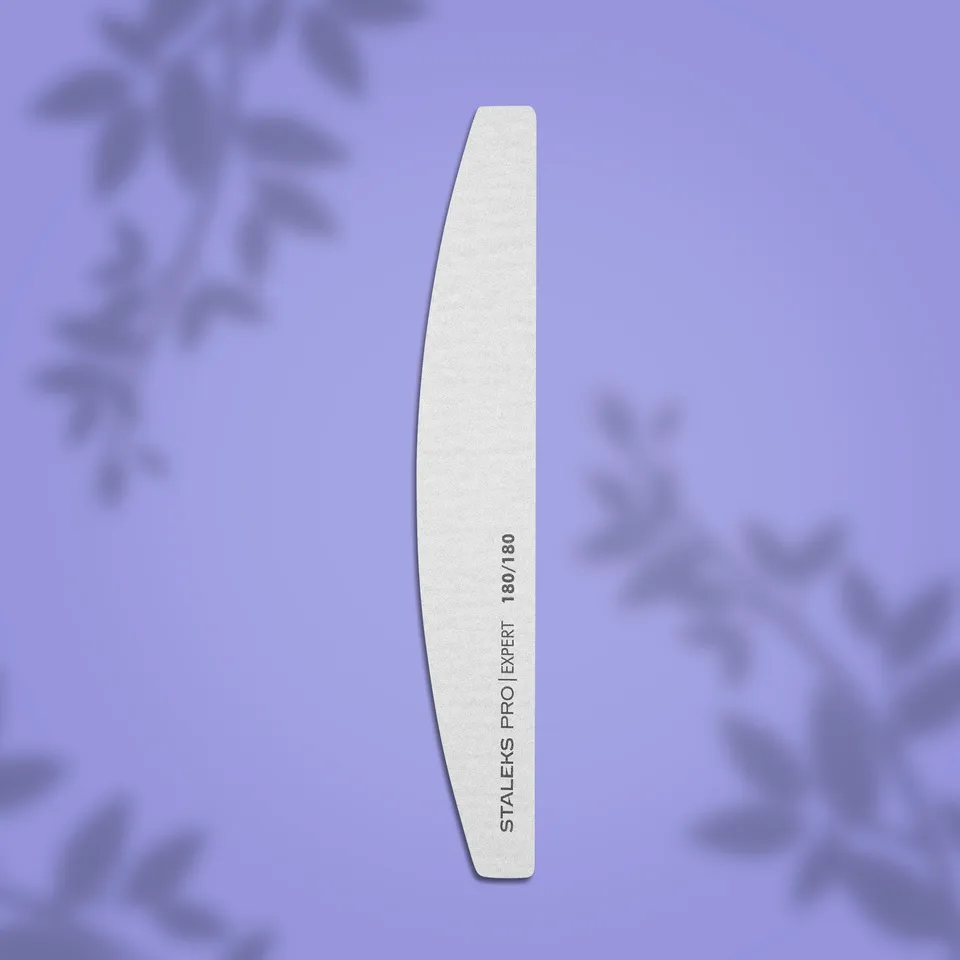 Staleks Pro Expert mineral neglefil halvmåne 180/180 fin
