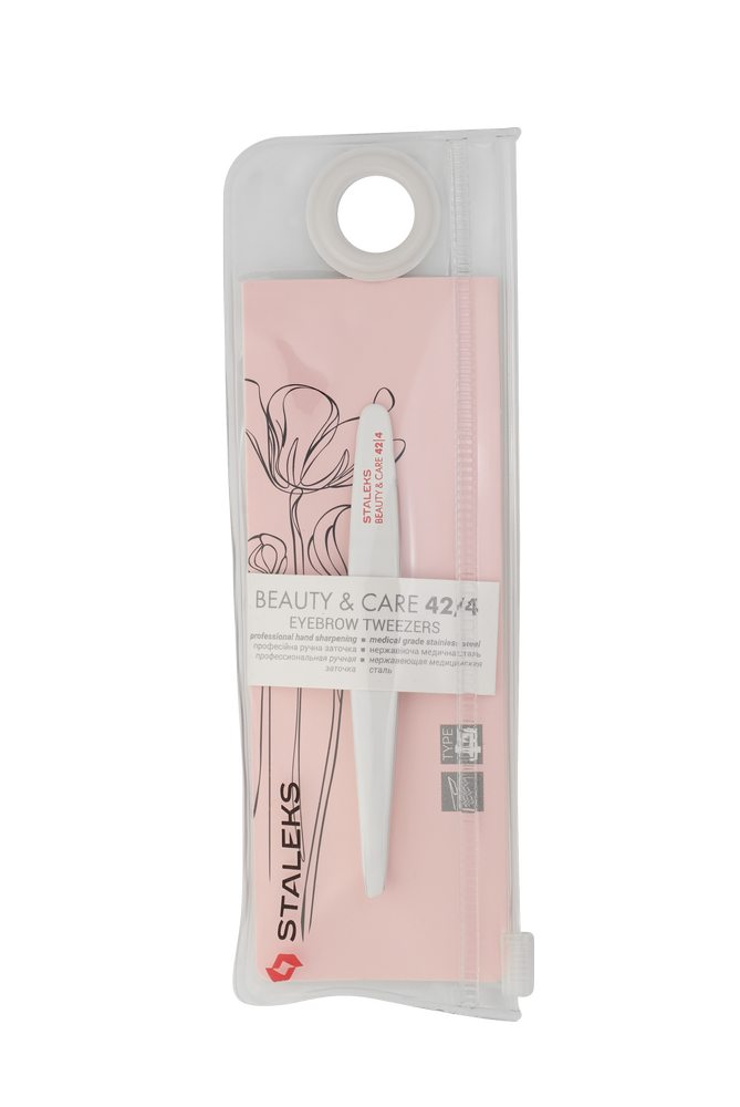Staleks Beauty & Care 42 Type 4 pinsett skraå øyenbryn