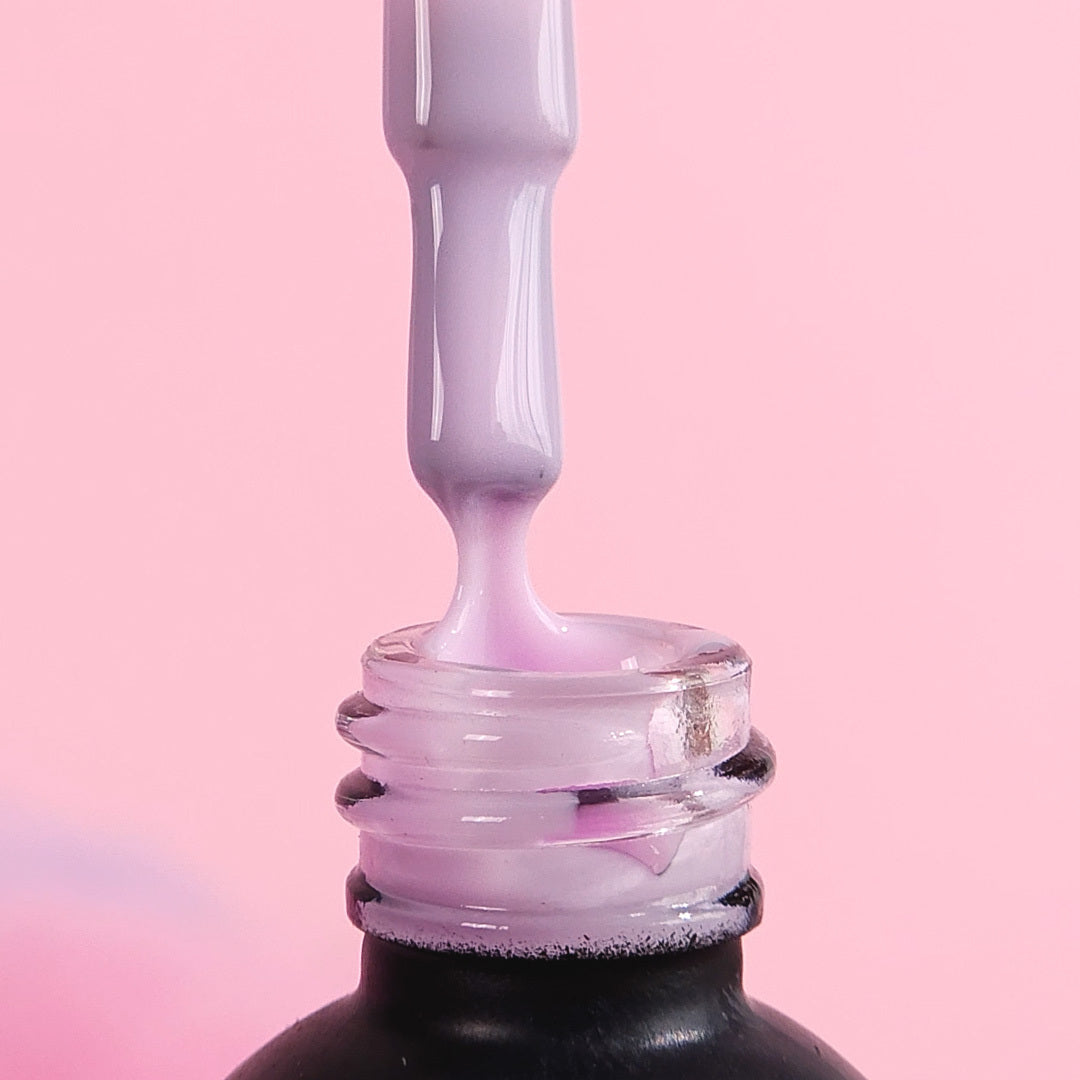 Didier Lab Rubber Base Icy Lilac base coat 2-i-1