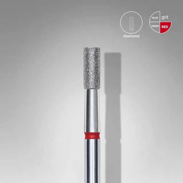 Staleks Expert sylinder diamantbor rød 2,5 mm fin