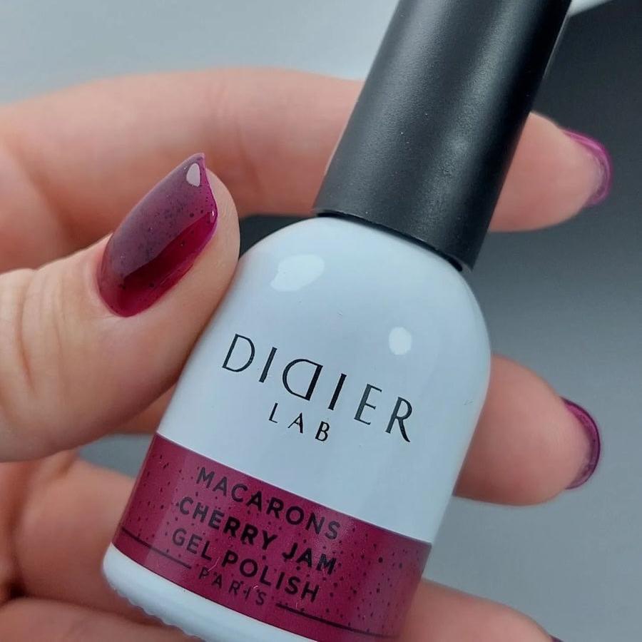 Didier Lab Macarons Cherry Jam gellakk kirsebærrød