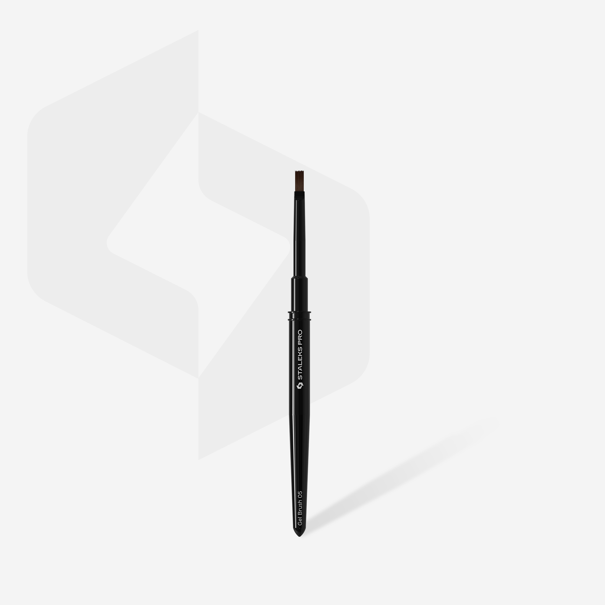 Staleks Expert gelpensel flat 5 mm / 8,5 mm