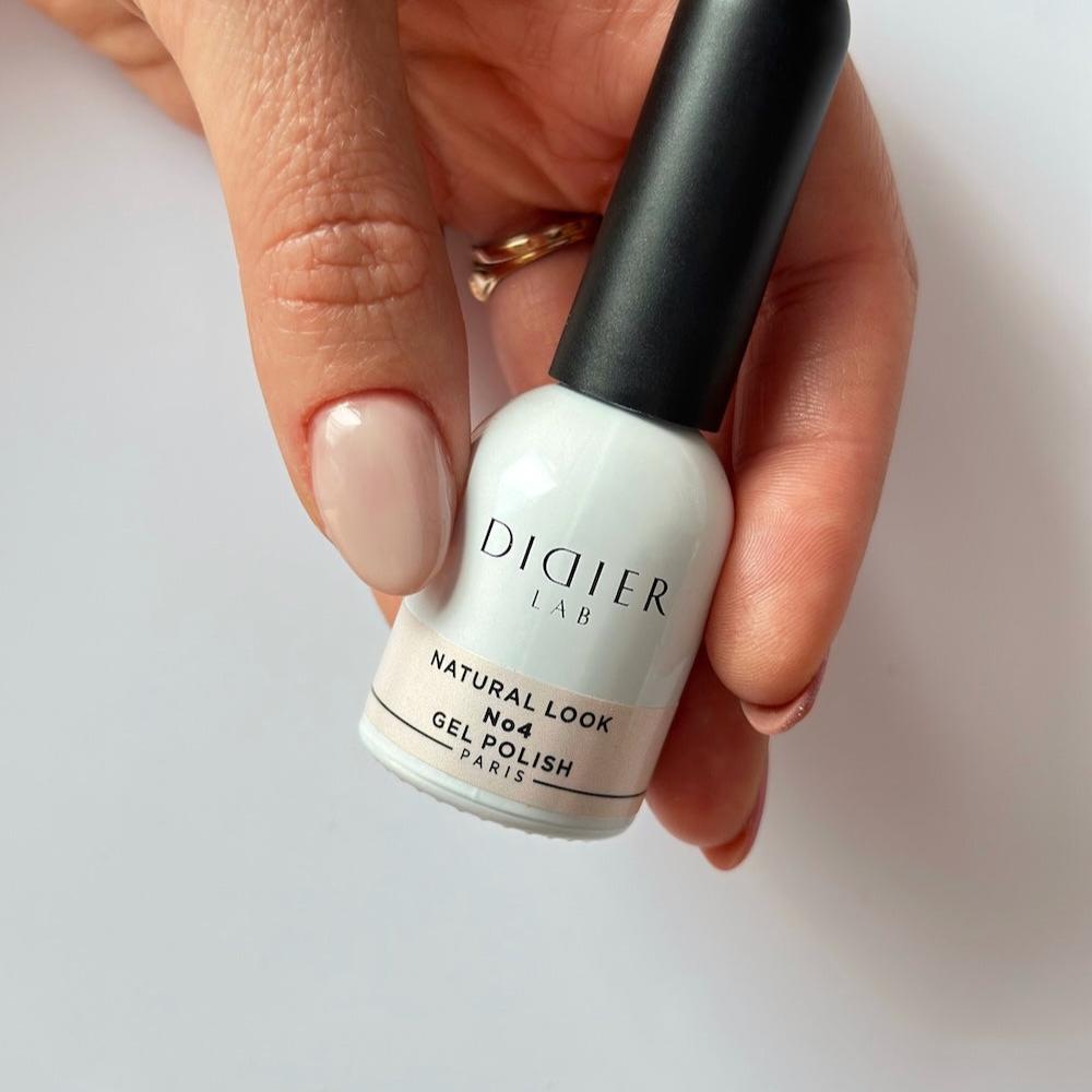 Didier Lab Natural Look No4 gellakk nude brun jelly