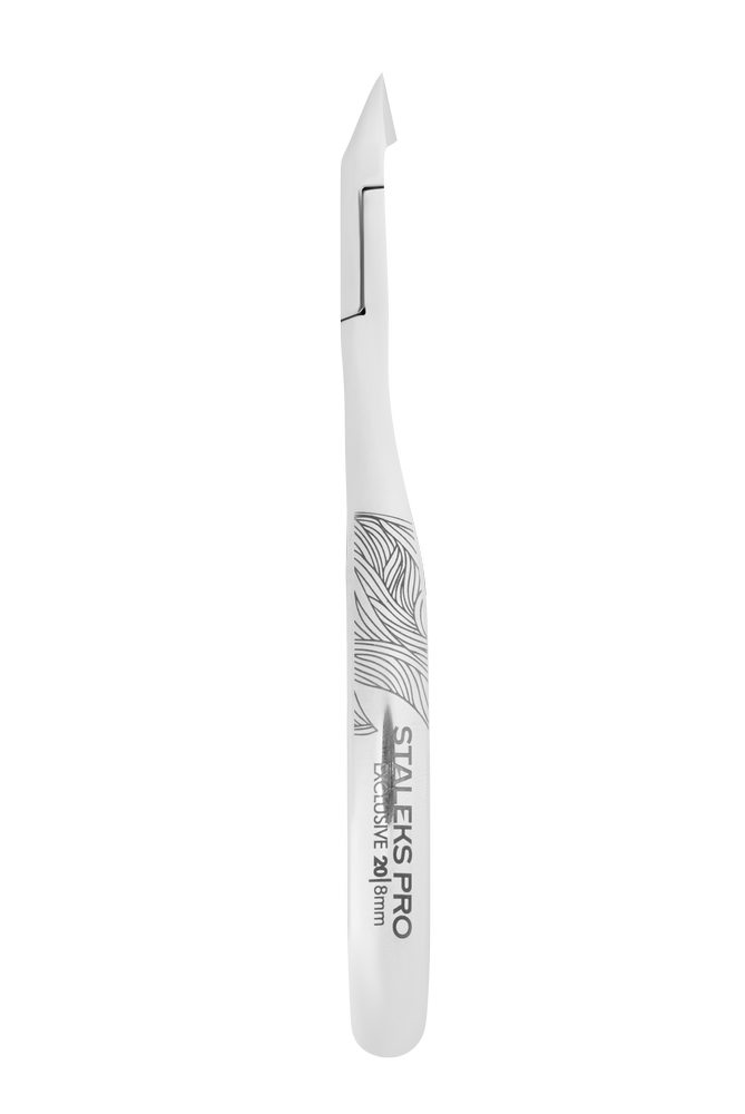 Staleks Pro Exclusive 20 negletang 8 mm gravure rustfritt