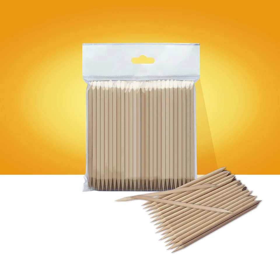 Staleks Expert orangepinne tre 110 mm 100 stk