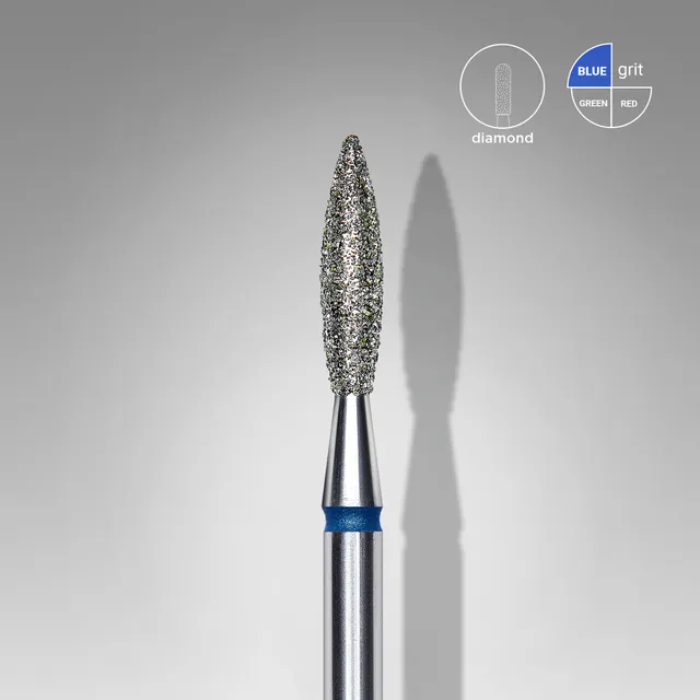 Staleks Expert fresebit flamme diamant blå 2,3 mm