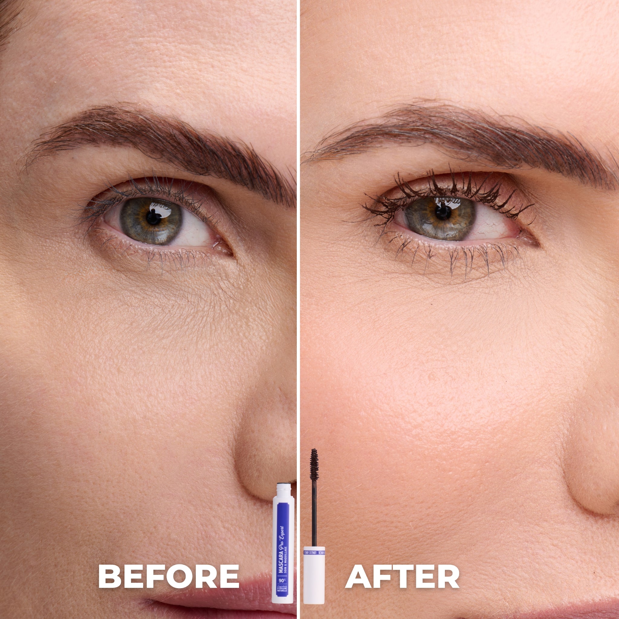 Vitry Pro'Expert mascara brun naturlig volum