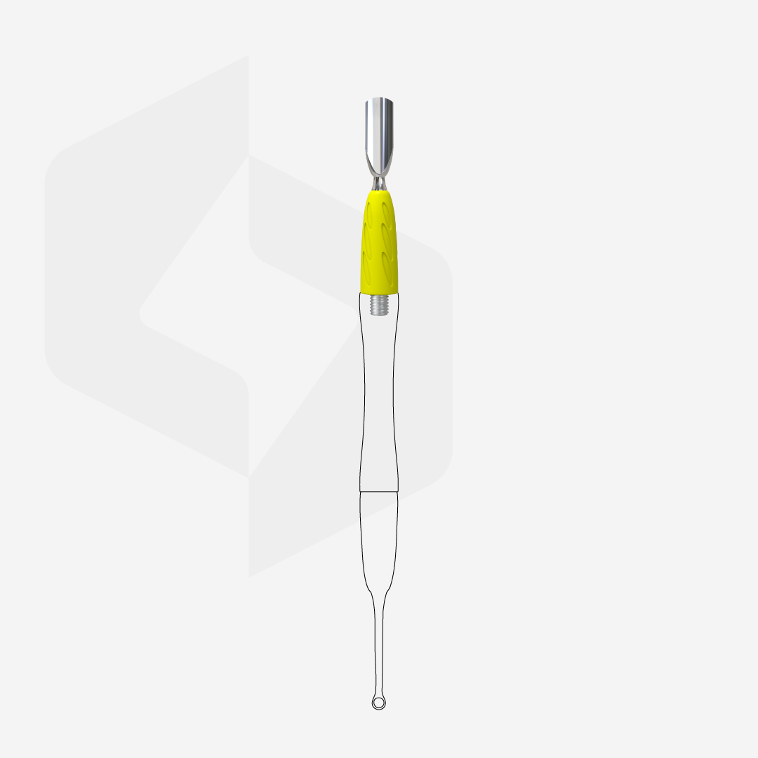 Staleks Uniq 16 Combo pusher smal rund del