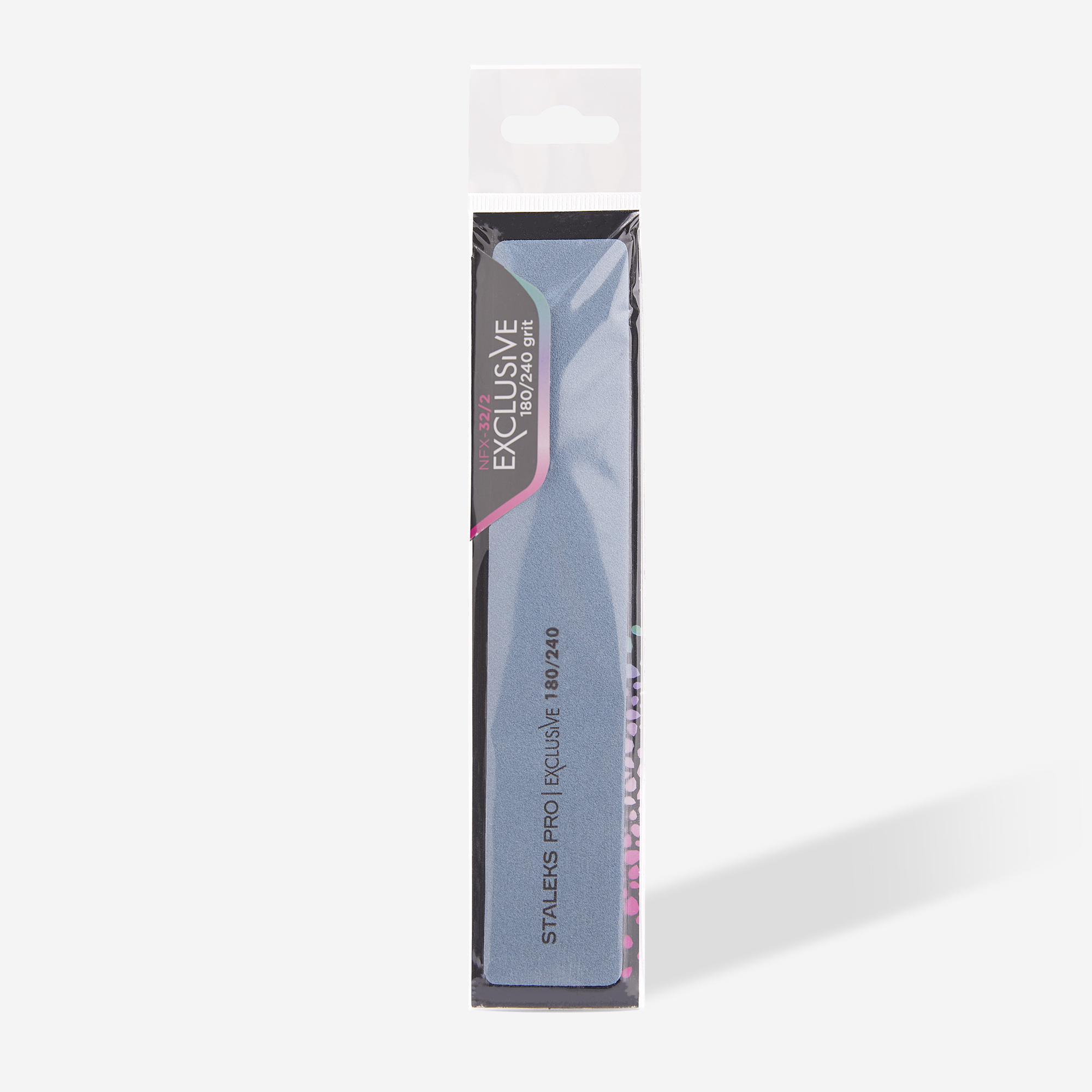 Staleks Exclusive mineral neglefil rett bred 180/240 korn
