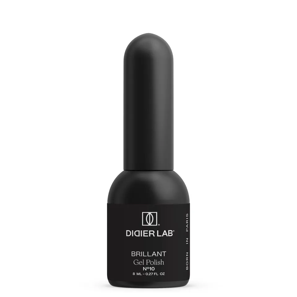 Didier Lab Brillant No10 gellakk sort glitter 8 ml
