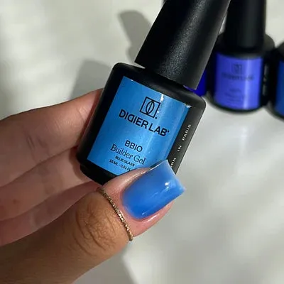 Didier Lab BBIO Blue Glass builder gel 15 ml blå