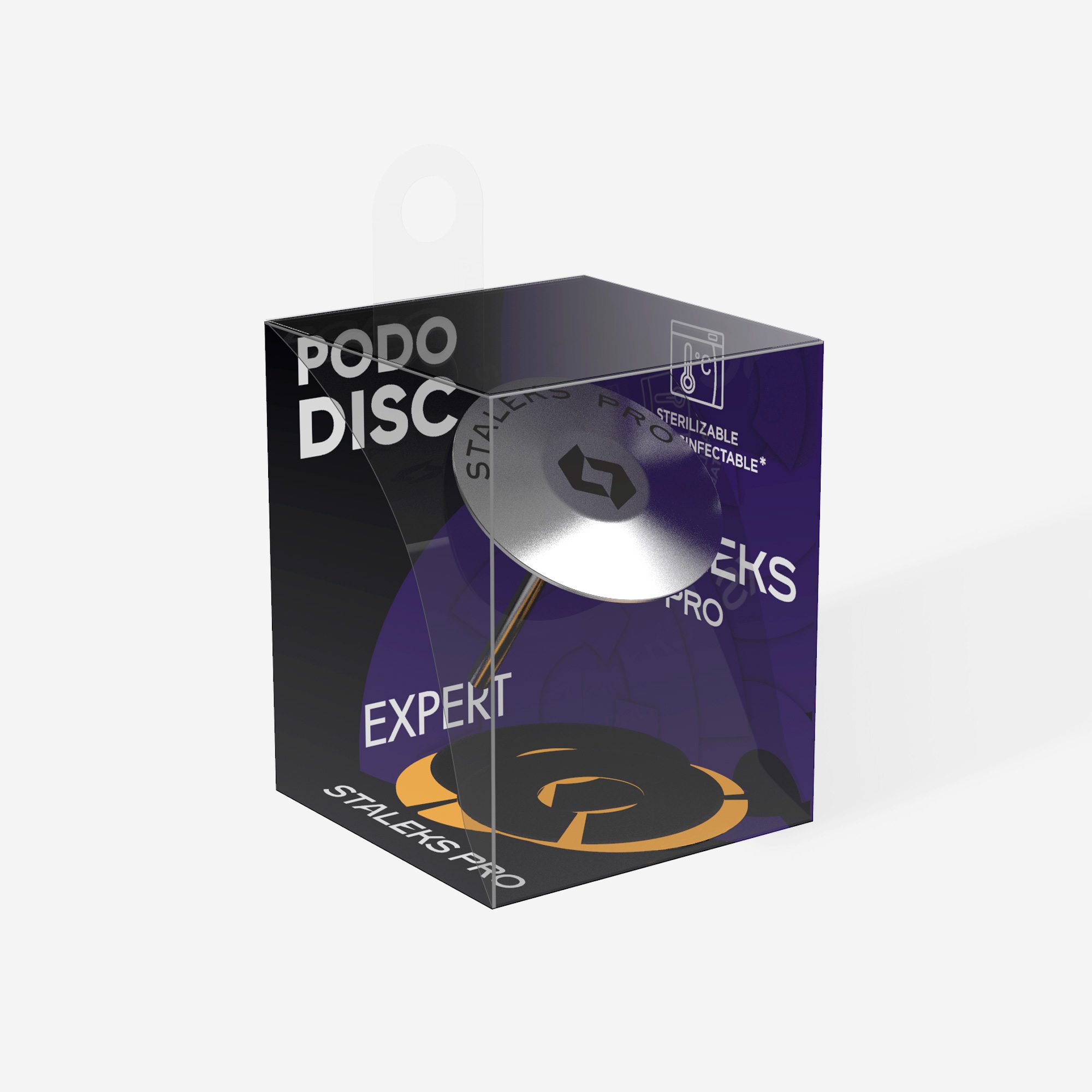 Staleks Pro Pododisc L pedikyrskive 25 mm 180 grit 5 stk