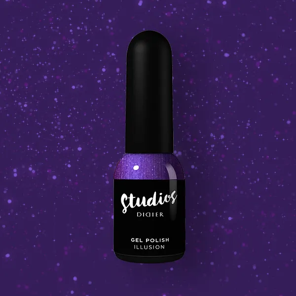 Didier Lab Studios Didier Illusion gellak nude glitter