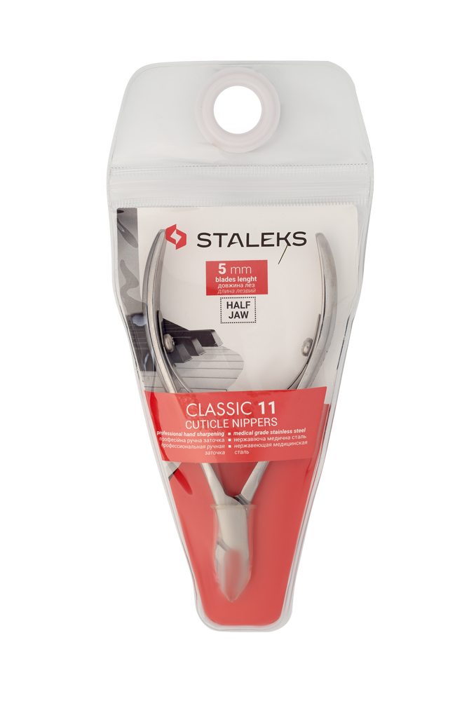 Staleks Classic 11 neglebåndstang 5 mm rustfri