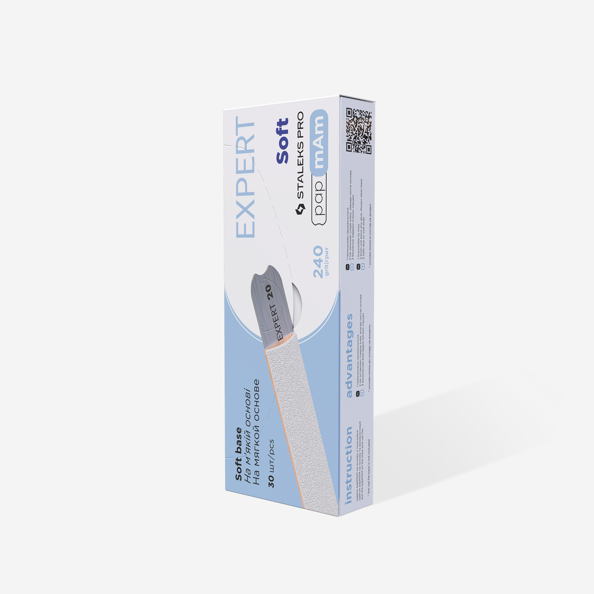Staleks Pro Expert 20 neglefil refill 240 grit 30 stk