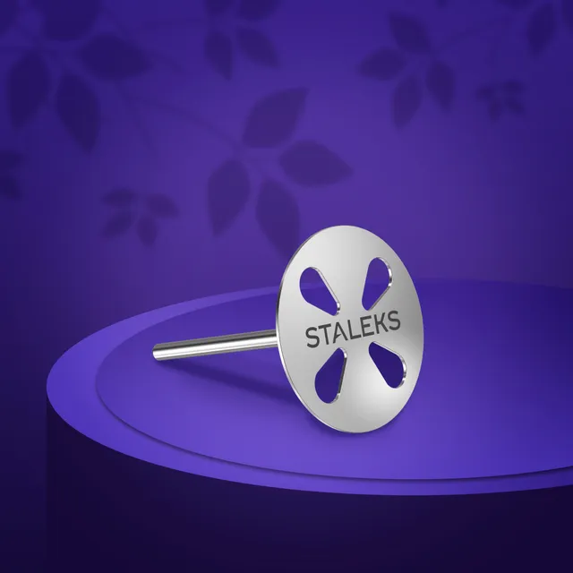 Staleks Expert Pododisc L pedikyrskive 25 mm 180 grit 5 stk