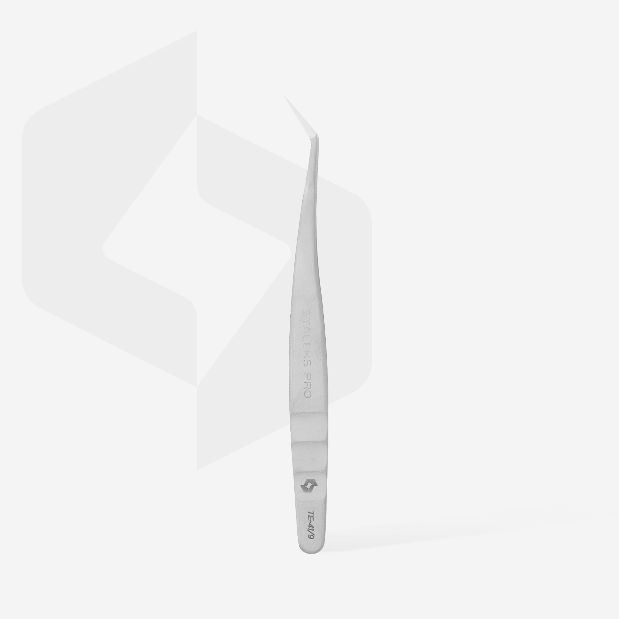 Staleks Expert 41 Type 9 pinsett L-formet volum