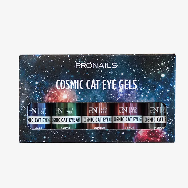 ALCE Cosmic Cat Eye gelsett 5 farger magnet