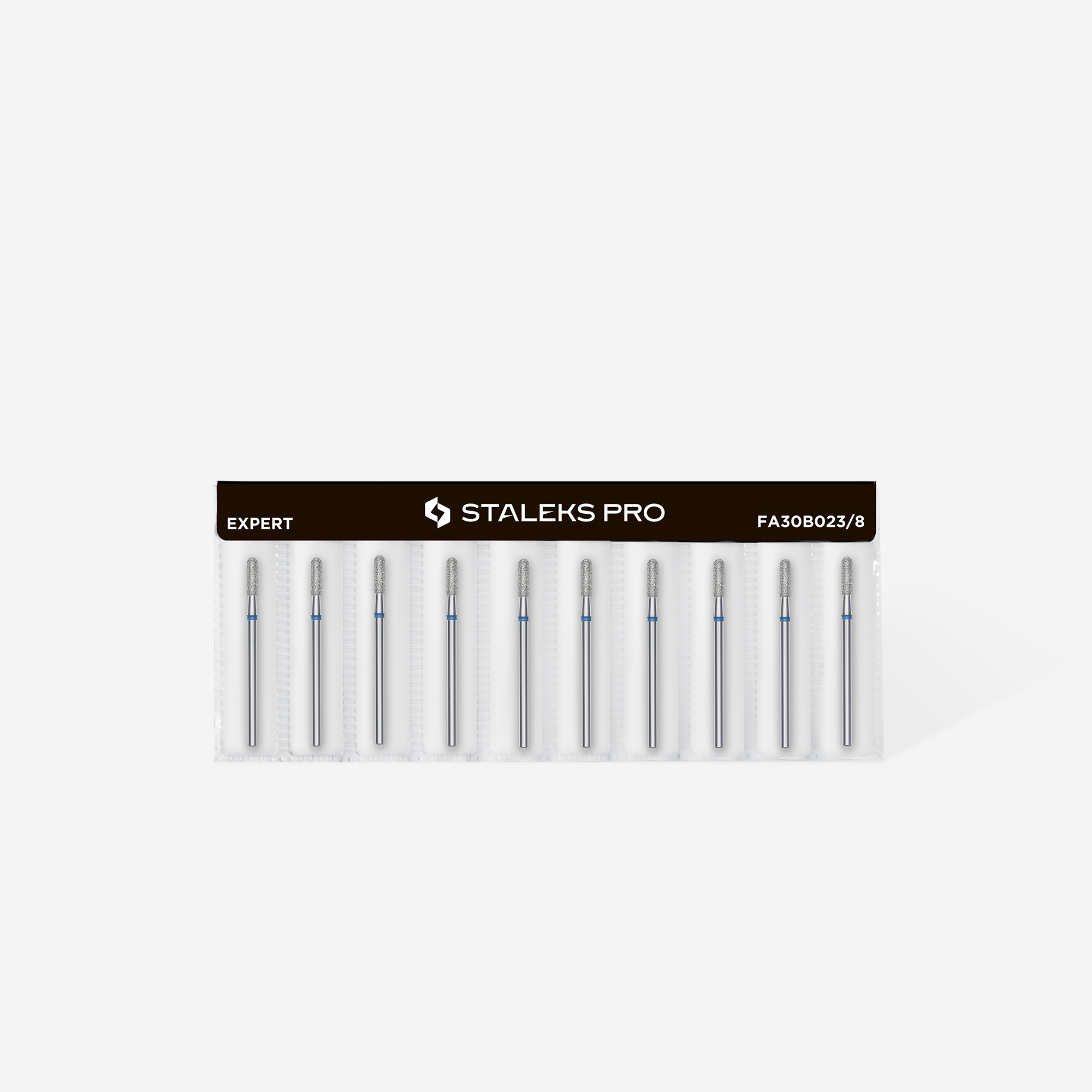 Staleks Expert diamant fresbits sylinder blå 2,3 mm 8 mm
